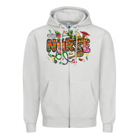 Dove Grey cinco de mayo nurse Zipper Hoodie - Zillion Design Studio
