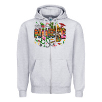 Heather Grey cinco de mayo nurse Zipper Hoodie - Zillion Design Studio