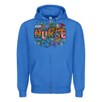 True Royal cinco de mayo nurse Zipper Hoodie - Zillion Design Studio