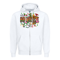 White cinco de mayo nurse Zipper Hoodie - Zillion Design Studio