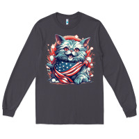 Smoke cat7 Long Sleeve Tee - Unal Design