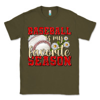 Army Green baseball is my favorite season Classic Tee - texasbilliewilder