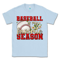 Dusty Blue baseball is my favorite season Classic Tee - texasbilliewilder