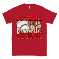 Red baseball is my favorite season Classic Tee - texasbilliewilder