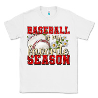 White baseball is my favorite season Classic Tee - texasbilliewilder
