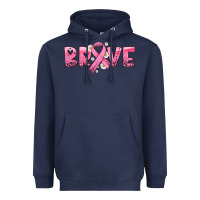 Navy brave with ribbon Heavyweight Hoodie - HRA Design Shop