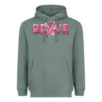 Sage brave with ribbon Heavyweight Hoodie - HRA Design Shop