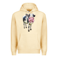 Pina Colada Cute Holstein Premium Hoodie - LillyAllenDesigns