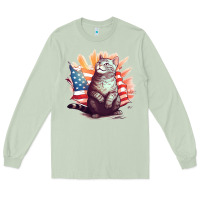 Matcha cat8 Long Sleeve Tee - Unal Design