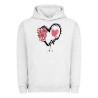 Pigment Lunar Rock mimi flower heart Urban Hoodie - MaliasSmallBusiness