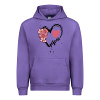 Tulip mimi flower heart Urban Hoodie - MaliasSmallBusiness