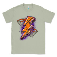 Matcha basketball lightning bolt Classic Tee - Zillion Design Studio