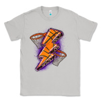 Moon Dust basketball lightning bolt Classic Tee - Zillion Design Studio