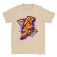 Mushroom basketball lightning bolt Classic Tee - Zillion Design Studio