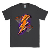 Smoke basketball lightning bolt Classic Tee - Zillion Design Studio