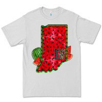 Dove Grey indiana watermelon Premium Tee - RacoonDesign