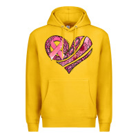 Lemon breast cancer awareness heart Premium Hoodie - Jasminsmagicworld