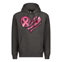 Smoke breast cancer awareness heart Premium Hoodie - Jasminsmagicworld