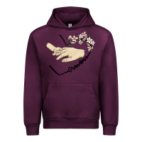 Mauve Wine personalized grandma Urban Hoodie - MaliasSmallBusiness