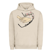 Pigment French Oak personalized grandma Urban Hoodie - MaliasSmallBusiness