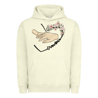 Pigment Pistachio personalized grandma Urban Hoodie - MaliasSmallBusiness
