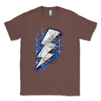 Chestnut volleyball lightning bolt Classic Tee - Zillion Design Studio