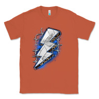 Copper volleyball lightning bolt Classic Tee - Zillion Design Studio