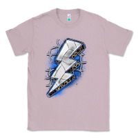 Lilac volleyball lightning bolt Classic Tee - Zillion Design Studio