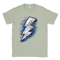 Matcha volleyball lightning bolt Classic Tee - Zillion Design Studio