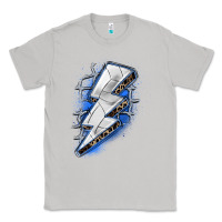 Moon Dust volleyball lightning bolt Classic Tee - Zillion Design Studio