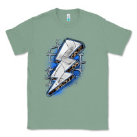 Sage volleyball lightning bolt Classic Tee - Zillion Design Studio