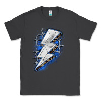 Smoke volleyball lightning bolt Classic Tee - Zillion Design Studio