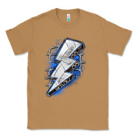 Toasted Coconut volleyball lightning bolt Classic Tee - Zillion Design Studio
