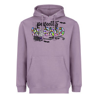 Lavender Perfectly Wicked Heavyweight Hoodie - CowhideDigitalArt