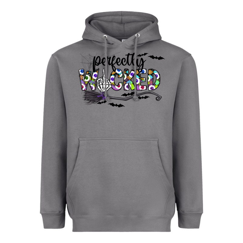 Perfectly Wicked Heavyweight Hoodie by CowhideDigitalArt | Teevron