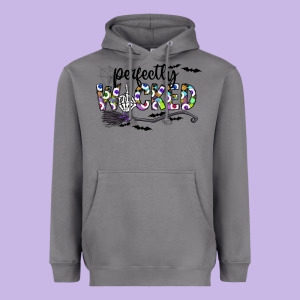 Perfectly Wicked Heavyweight Hoodie Designed By Cowhidedigitalart