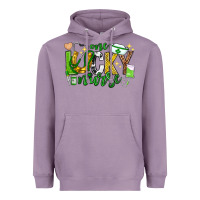 Lavender st patricks day one lucky nurse Heavyweight Hoodie - Neo Western