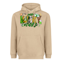 Mushroom st patricks day one lucky nurse Heavyweight Hoodie - Neo Western