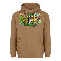Toasted Coconut st patricks day one lucky nurse Heavyweight Hoodie - Neo Western