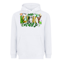 White st patricks day one lucky nurse Heavyweight Hoodie - Neo Western