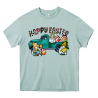 Arona Happy Easter truck Heavy Core Tee - CowhideDigitalArt