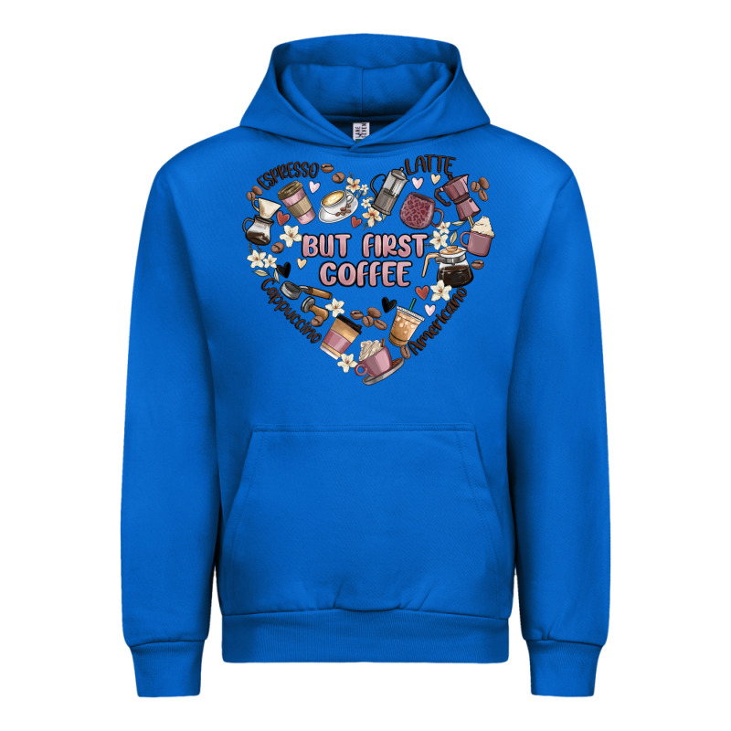 But First Coffee Urban Hoodie by MaliasSmallBusiness | Teevron