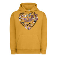 Pigment Peanut Butter but first coffee Urban Hoodie - MaliasSmallBusiness