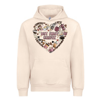 Sandshell but first coffee Urban Hoodie - MaliasSmallBusiness