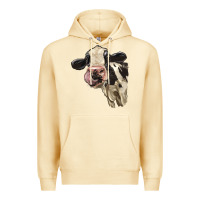 Cute Holstein Heifer Premium Hoodie | Teevron