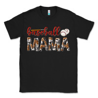 Black baseball mama Classic Tee - texasbilliewilder