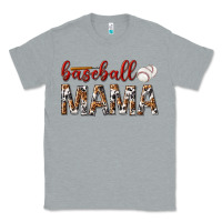 Heather Grey baseball mama Classic Tee - texasbilliewilder