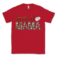 Red baseball mama Classic Tee - texasbilliewilder