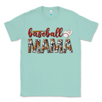 Seafoam baseball mama Classic Tee - texasbilliewilder
