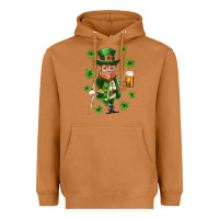St Patricks Elf Heavyweight Hoodie | Teevron